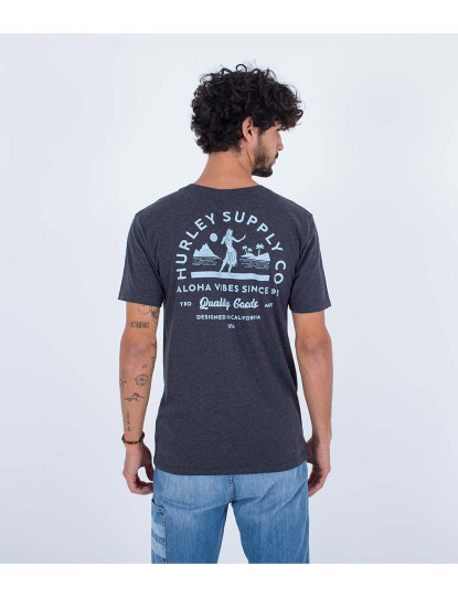 imagem de T-shirt Homem Evd Born To Hula Preto6