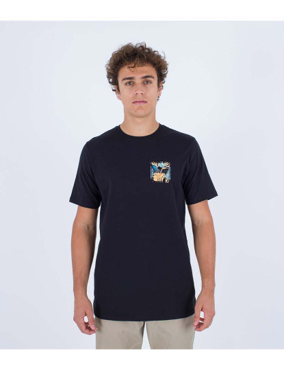 imagem de T-shirt Homem Everyday Four Corners Preto Tonal3