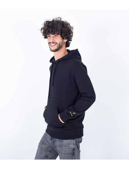 imagem de Hoodie Homem Nic Fleece Hoodie Preto2