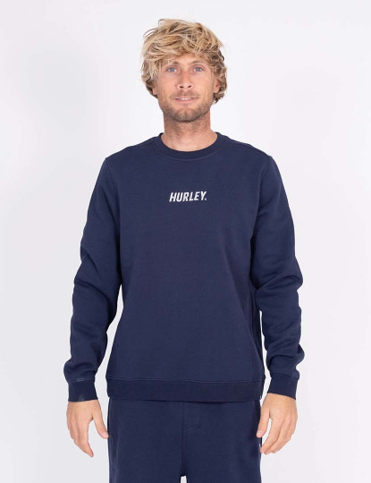 imagem de Camisola Homem Fastlane Crew Fleece Obsidian1