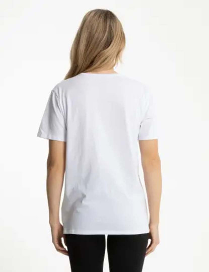 imagem de T-shirt Senhora Zebra Branco2