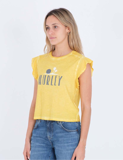 imagem de T-shirt Senhora FlutterAmarelo4