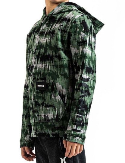 imagem de Camisola Rapaz Hrlb Naturals Full Zip Po Verde Camo1