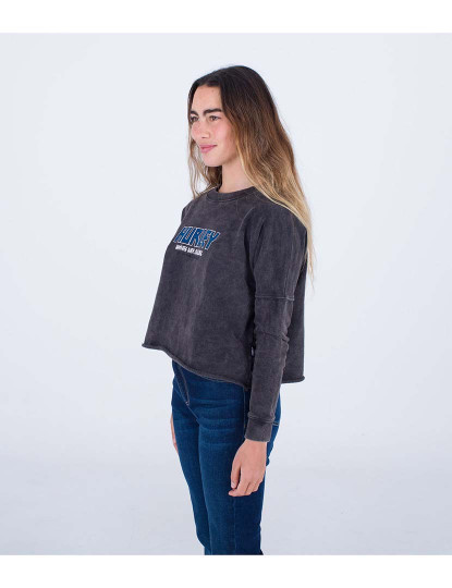 imagem de Camisola Senhora W Oceancare Tour Fleece Crew Preto5