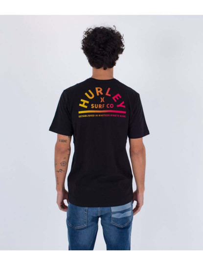 imagem de T-shirt Homem Evd Half Moon Preto2