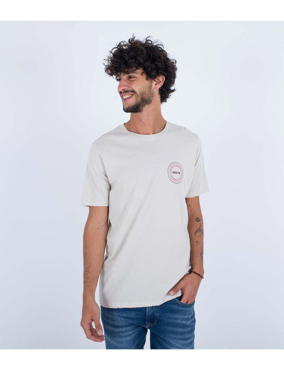 imagem de T-shirt Homem Evd Whirlpool Bone1