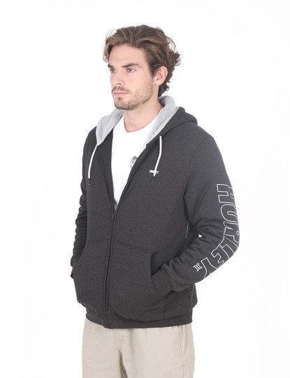 imagem de Sweatshirt Homem Fastlane Burrito Full Zip Preto3