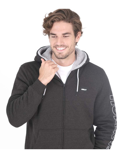 imagem de Sweatshirt Homem Fastlane Burrito Full Zip Preto5