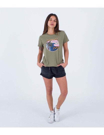 imagem de T-shirt Senhora Surf Classic Taupe5