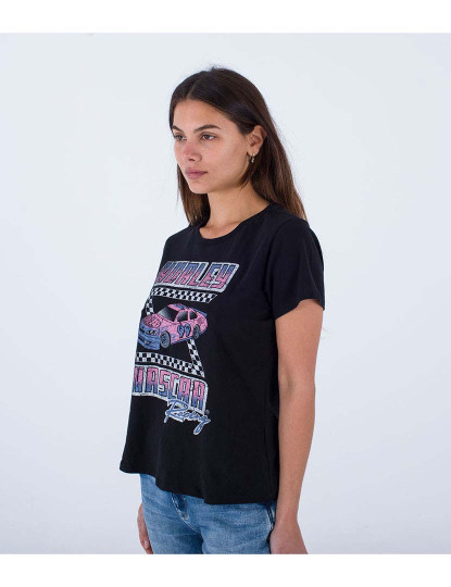 imagem de T-shirt Senhora Racecar Classic Preto3