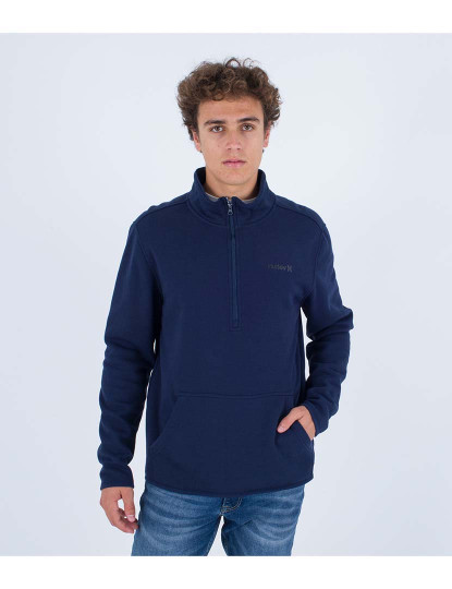 imagem de Camisola Homem O&O Track Fleece Obsidian1