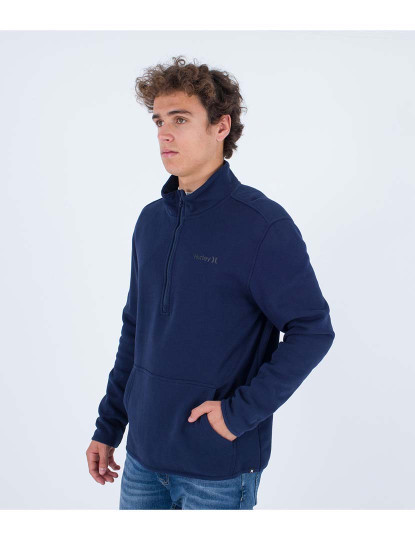 imagem de Camisola Homem O&O Track Fleece Obsidian5