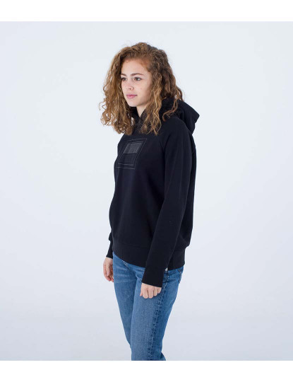 imagem de Hoodie Senhora Dwr Wide Hood Fleece Preto5