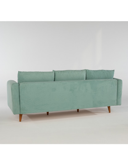 imagem de Sofá Chaise Longue Esquerda Sofia Verde Água2