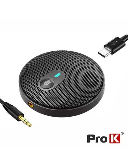 imagem de Microfone Omnidireccional de Conferência C/ Cabo USB-C PROK 1