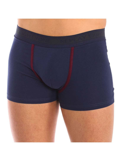 imagem de Boxers Homem Azul Navy Bordeaux3