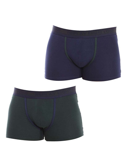 imagem de Boxers Homem Azul Navy Verde1