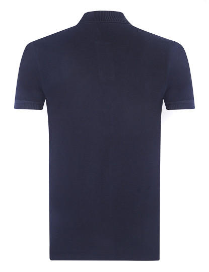 imagem de Pólo M. Curta Ralph Lauren Homem Azul Navy/Amarelo3