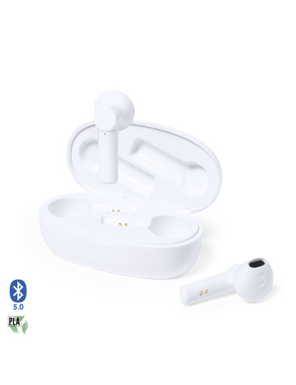 imagem de Auriculares TWS Kermit Bluetooth 5.0 Branco1