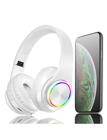 imagem de Fones B39UV Bluetooth 5.0 Branco8