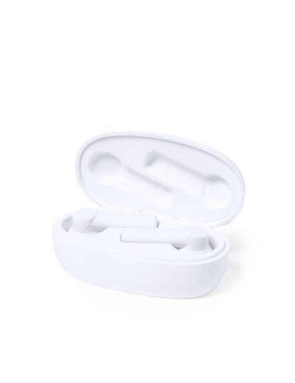 imagem de Auriculares TWS Kermit Bluetooth 5.0 Branco3