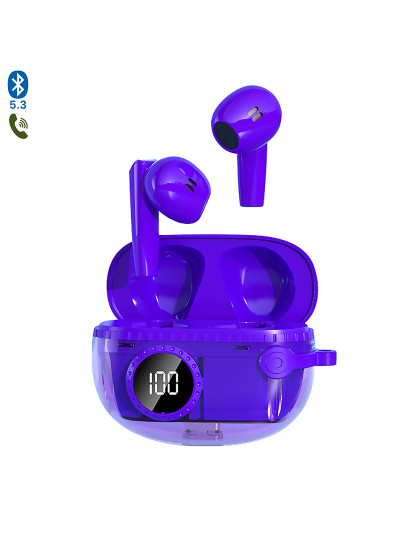 imagem de Auriculares TWS M25 Roxo1