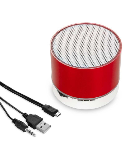 imagem de Coluna compacta Viancos Bluetooth 3.0 3W, com luz LED, mãos livres e rádio FM.4