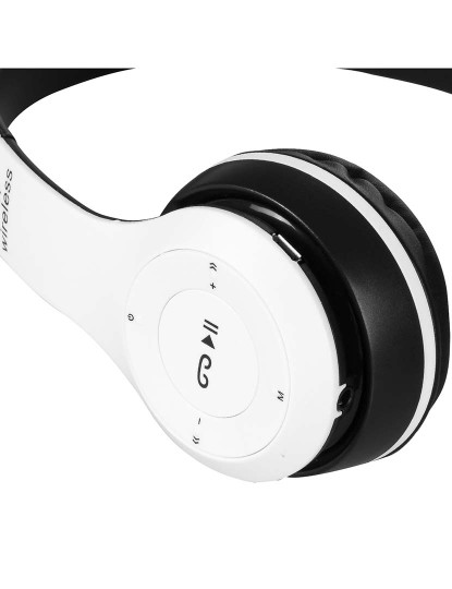 imagem de Auscultadores P47 Bluetooth 5 Branco 4