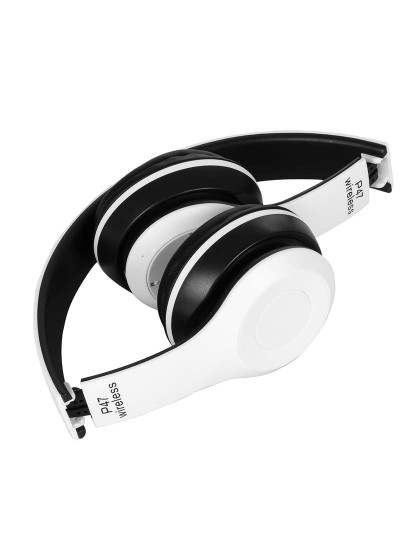 imagem de Auscultadores P47 Bluetooth 5 Branco 2