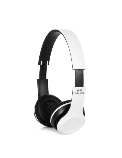 imagem de Auscultadores P47 Bluetooth 5 Branco 3