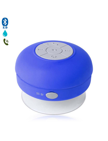 imagem de Coluna Rariax Bluetooth c/ Ventosa Azul1