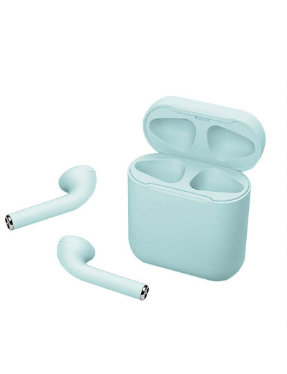 imagem de Earpods D120 Tws Bluetooth 50 Touch Azul claro3