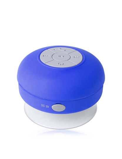 imagem de Coluna Rariax Bluetooth c/ Ventosa Azul7