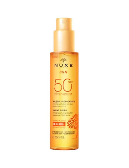 imagem de Nuxe Sun Óleo em Spray Bronzeador Alta Proteção Spf50 150 Ml1