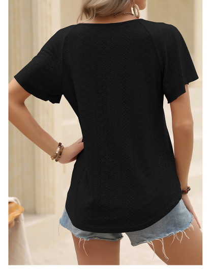 imagem de T-shirt de Senhora Preto2