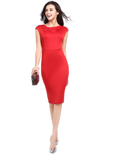 imagem de Vestido de Senhora Vermelho1