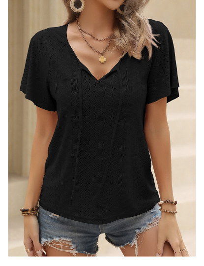 imagem de T-shirt de Senhora Preto1