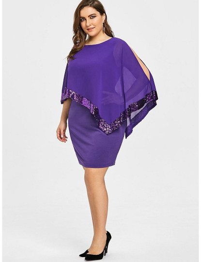 imagem de Vestido de Senhora Roxo4