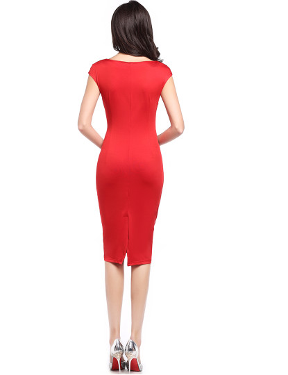 imagem de Vestido de Senhora Vermelho2