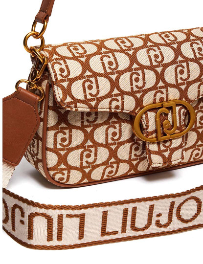 imagem de Mala Crossbody Senhora Castanho Claro4