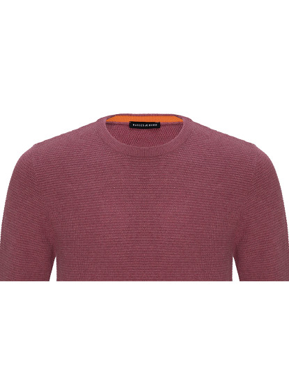 imagem de Pullover Homem Vermelho mesclado 3