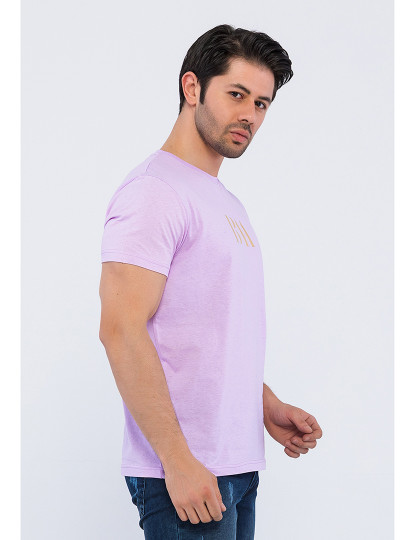 imagem de T-Shirt Homem Lilás2