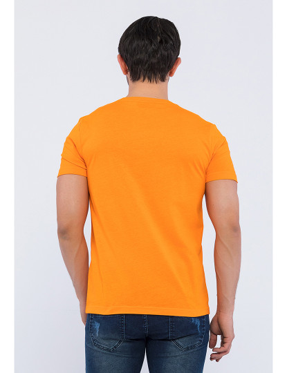 imagem de T-Shirt Homem Laranja4