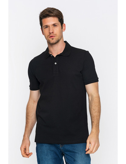 imagem de Pólo M. Curta Homem Preto1