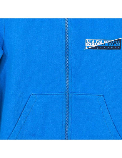 imagem de Sweatshirt M. Comprida C/ Capuz K Baky Fzh Menino Azul Marinho2