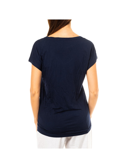 imagem de T-shirt sem mangas Senhora  azul marinho3
