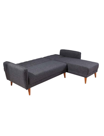 imagem de Sofá com Chaise Longue Direita Aqua Cinza Escuro5