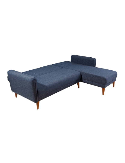 imagem de Sofá-Cama Chaiselongue Direita Aqua Azul Escuro5