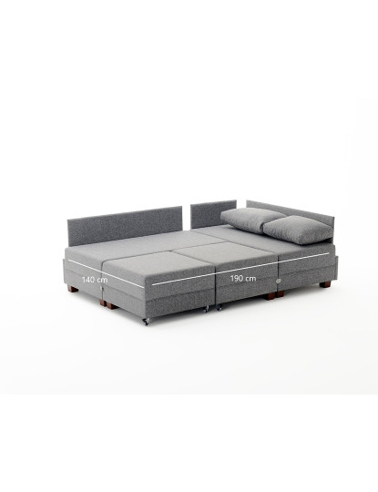 imagem de Sofá-Cama Fly Antracite10