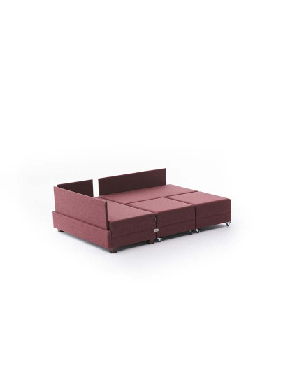 imagem de Sofá Chaiselongue Esquerda Fly Claret Vermelho8